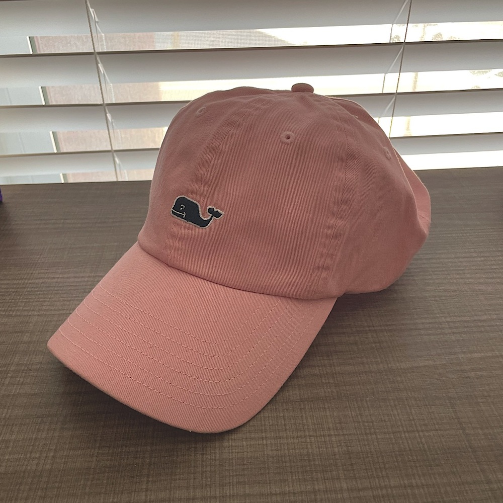 Pink Vineyard Vines Baseball Cap